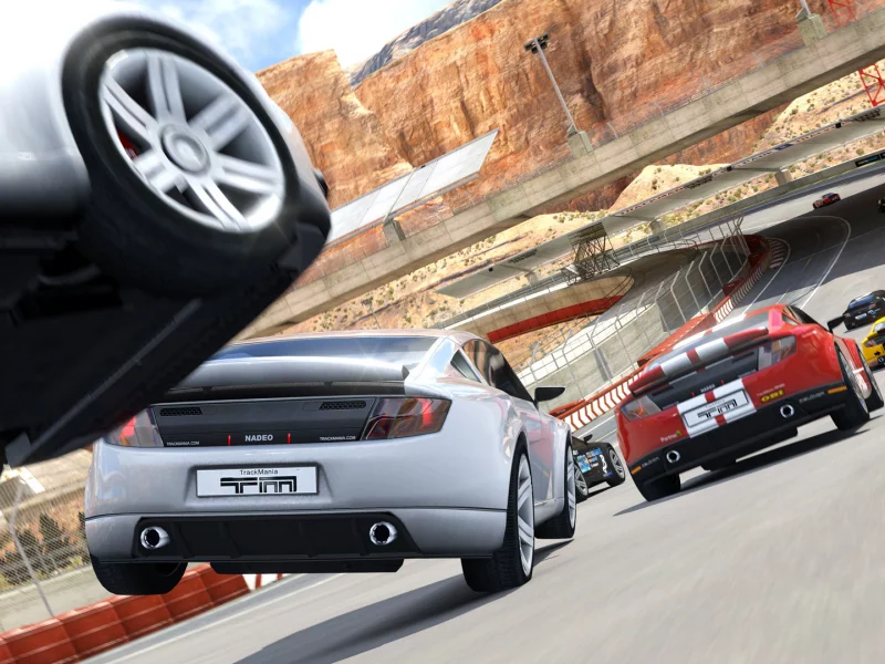 горы, trackmania, 2, дорога, машины