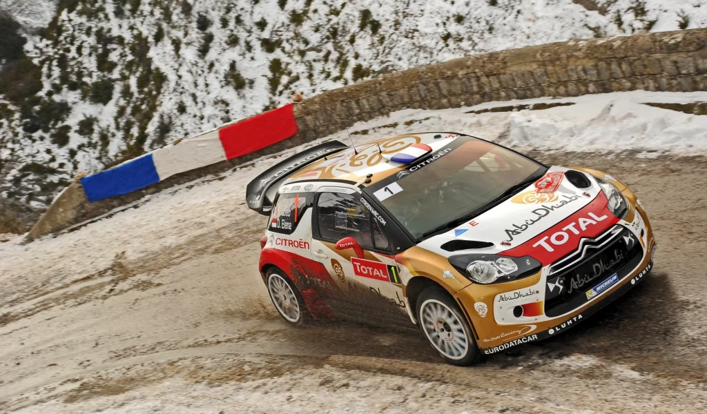 ds3, гонка, едет, wrc, грязь, citroen, rally, sebastien loeb