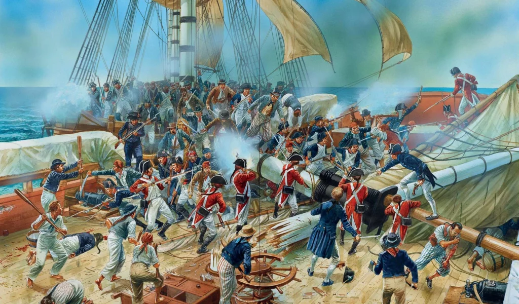 арт, 18 июня 1793года, морской бой