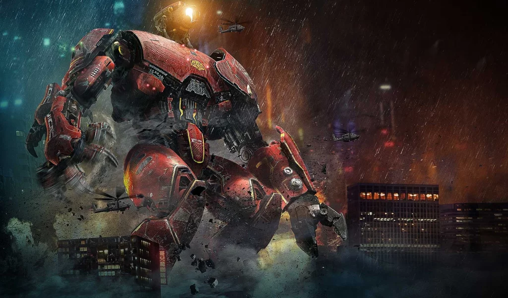pacific rim, crimson typhoon, китайский робот, тихоокеанский рубеж