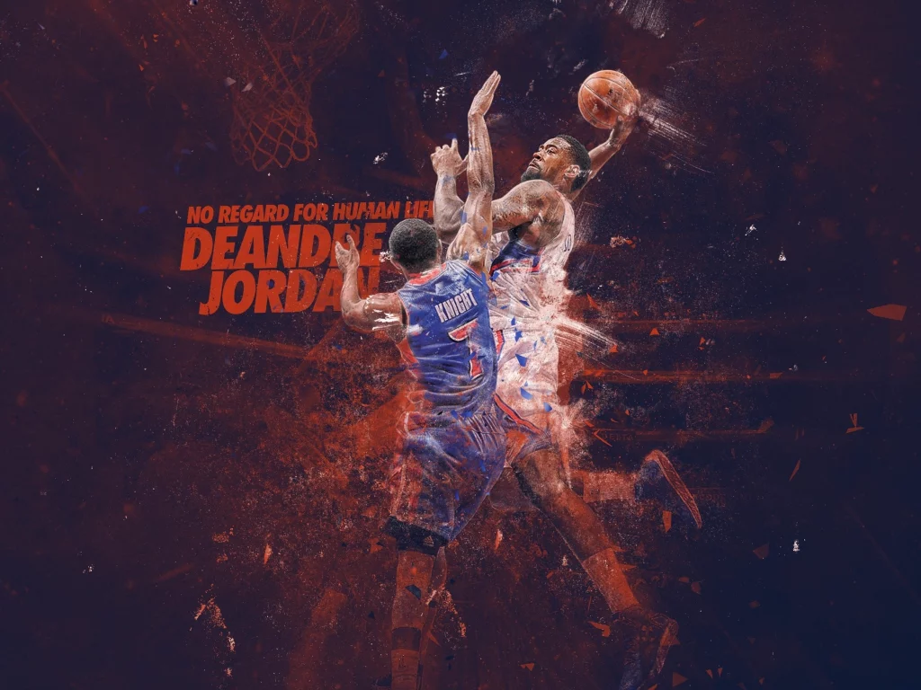 деандре джордан, los angeles, deandre jordan, brandon knight, брэндон найт