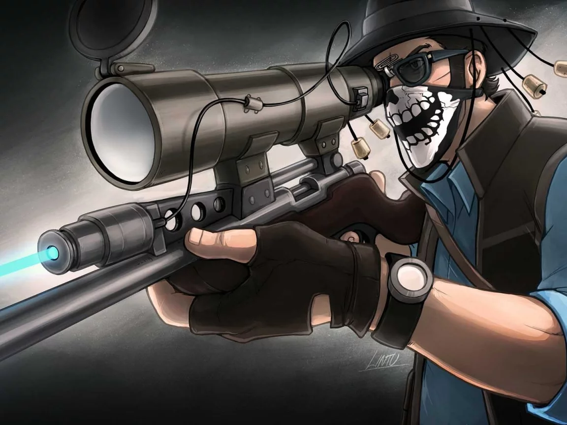 sovereign, team fortress 2, tf 2, винтовка, прицел, снайпер, sniper