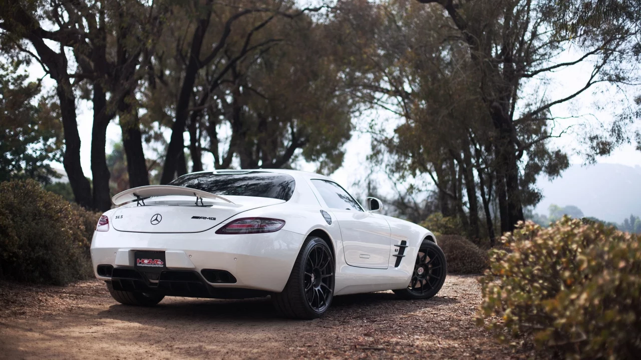 mercedes benz, слс амг, white, мерседес бенц, sls amg, белый