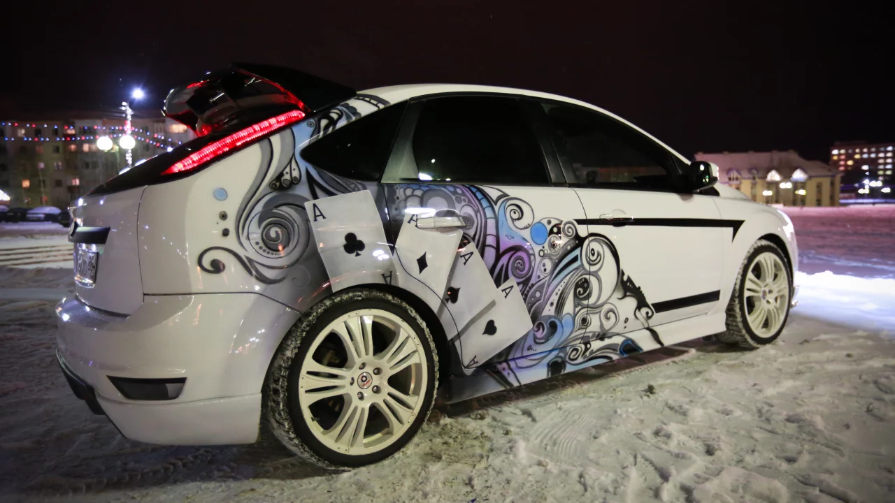 аэрография, ford, карты