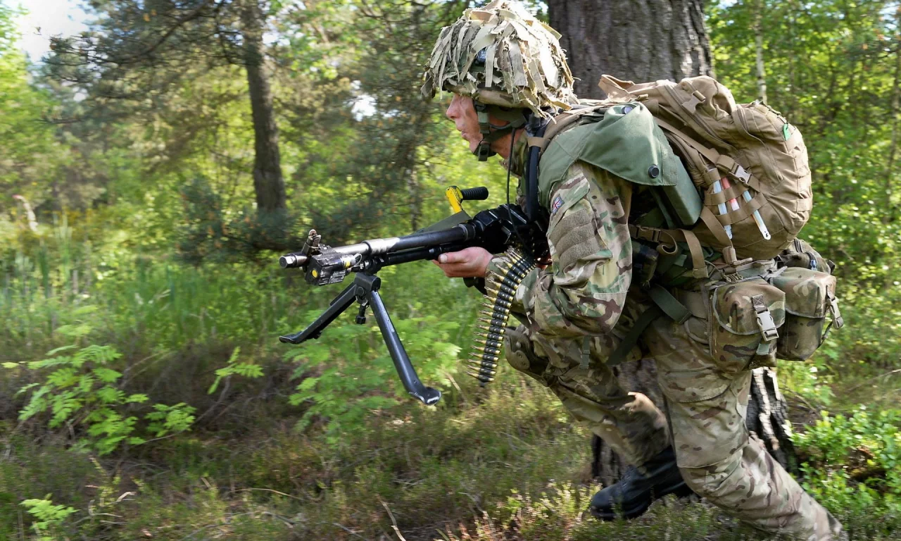 british army, оружие, солдат