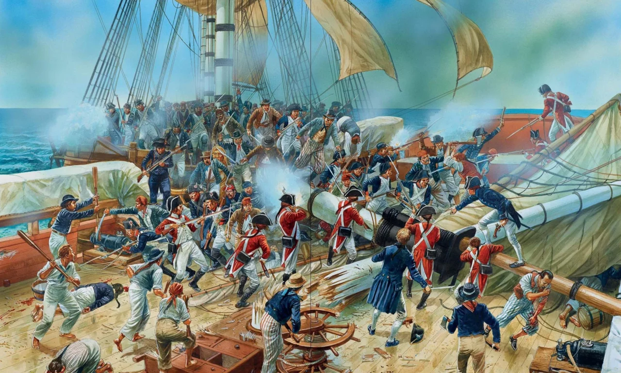 арт, 18 июня 1793года, морской бой