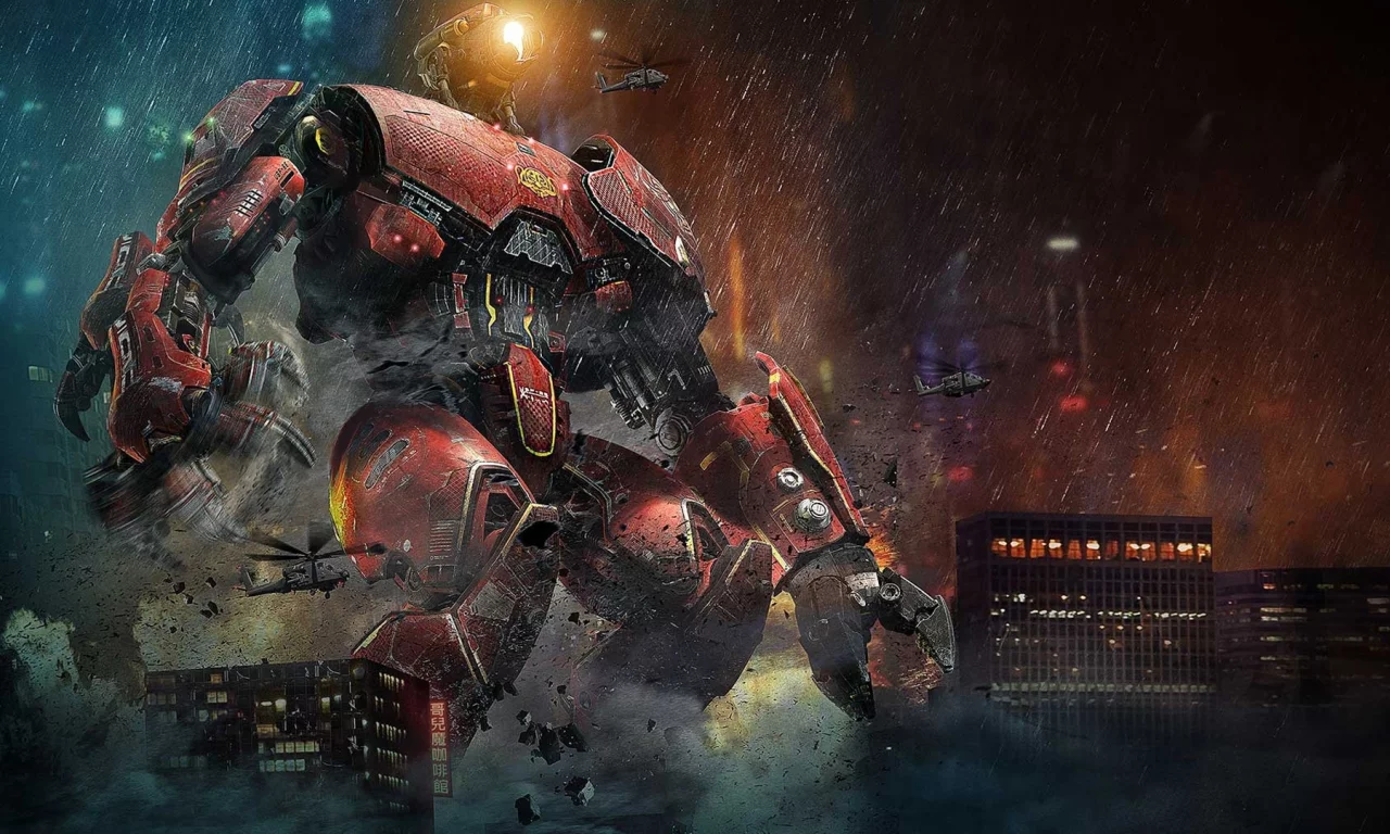 pacific rim, crimson typhoon, китайский робот, тихоокеанский рубеж
