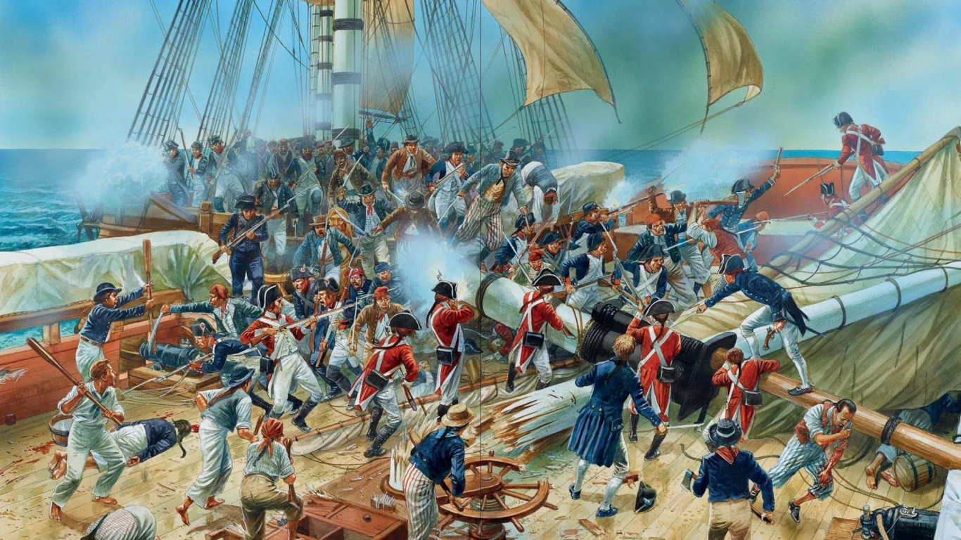 арт, 18 июня 1793года, морской бой