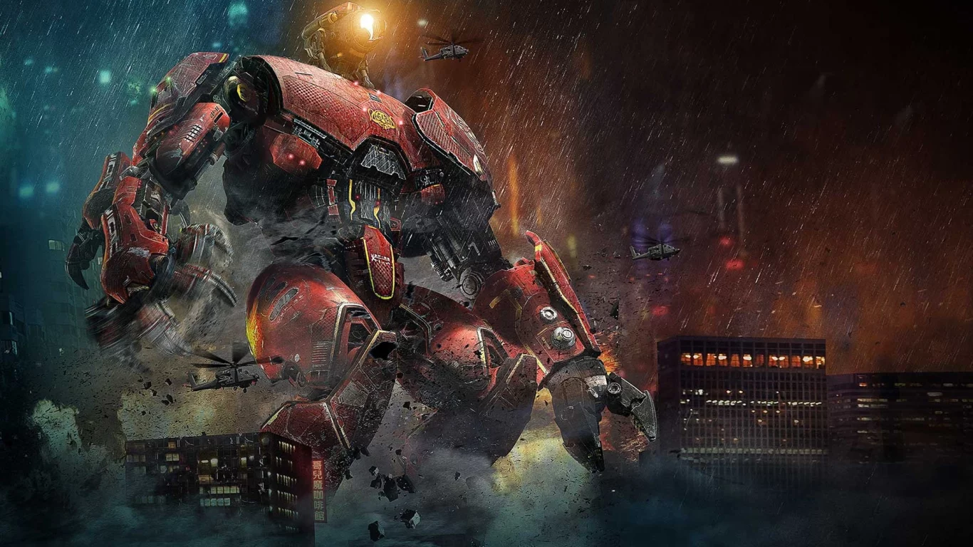 pacific rim, crimson typhoon, китайский робот, тихоокеанский рубеж