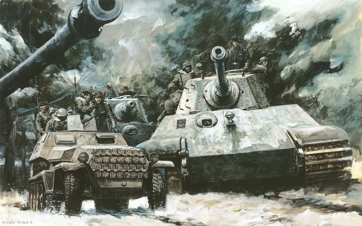 танки, тигр 2, тяжелые, королевский тигр, немецкие, tiger ii