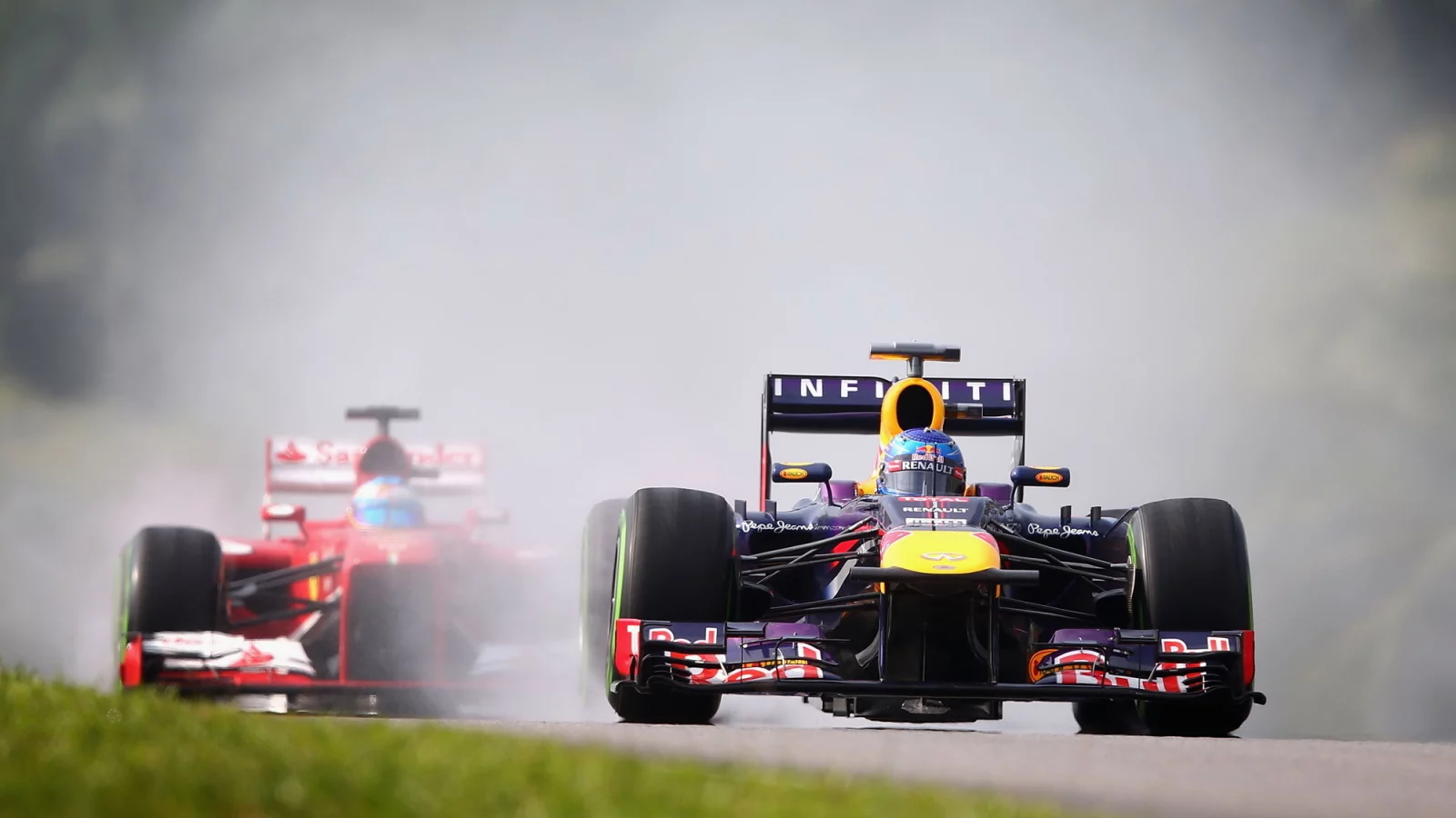 болид, formula one, ferrari, red bull, malaysian gp, феттель
