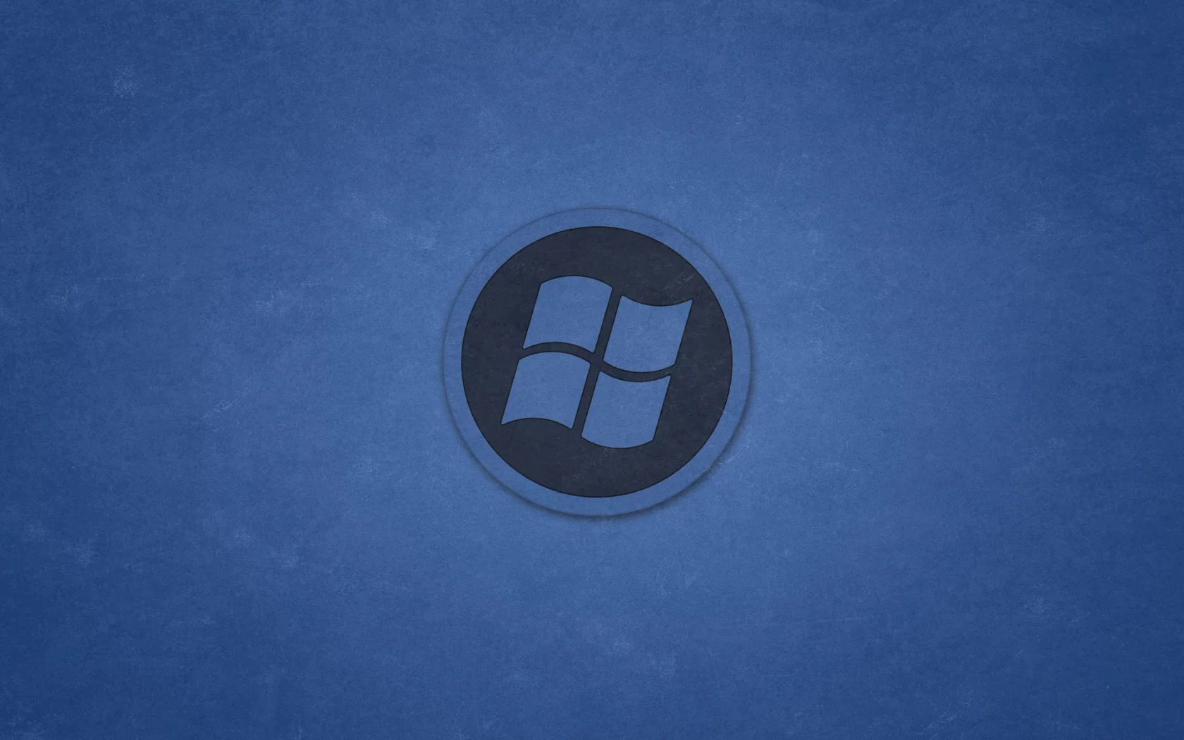 синий, круг, windows, лого, logo, винда, темноватый фон