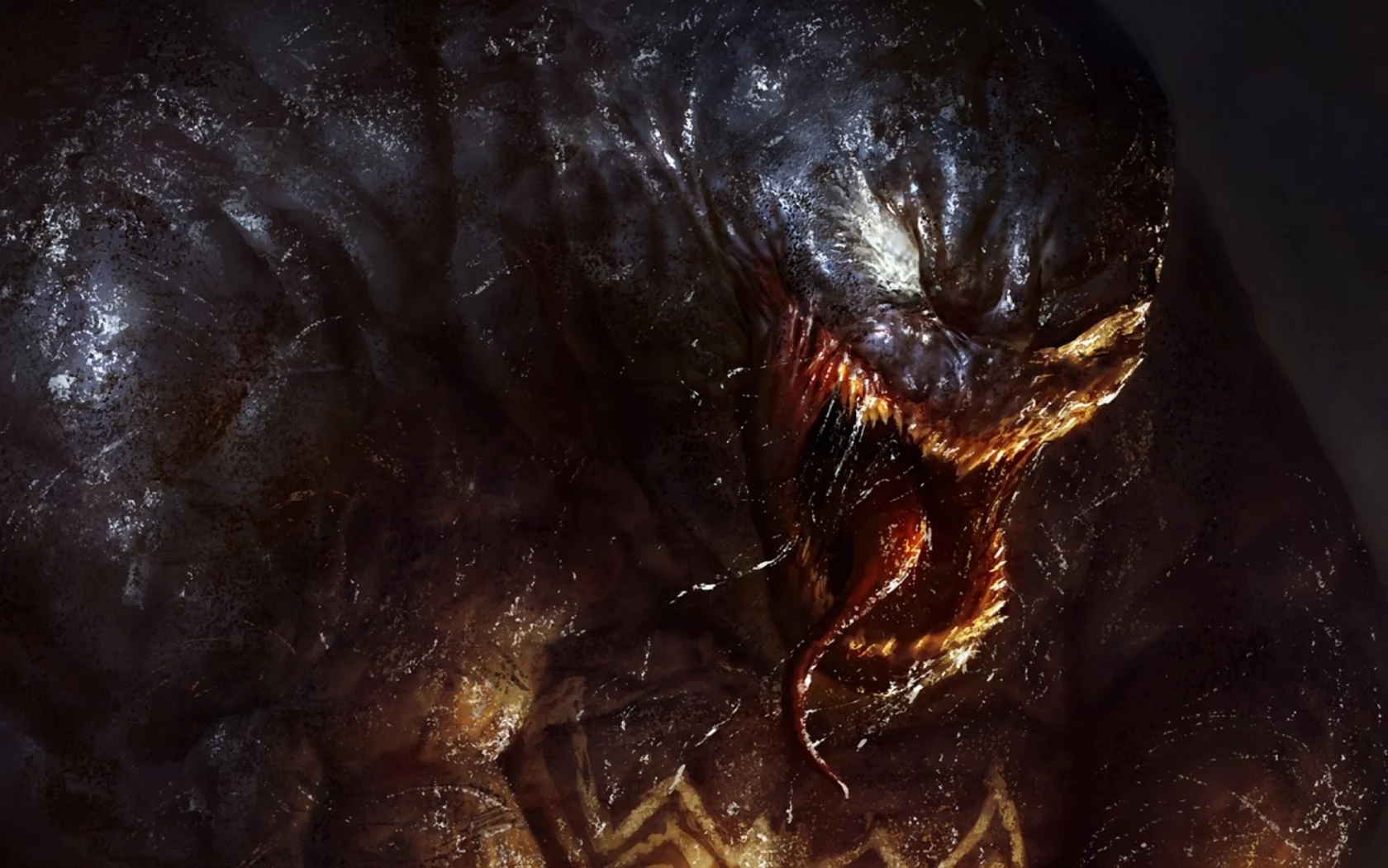 comics, marvel, venom, art, spiderman