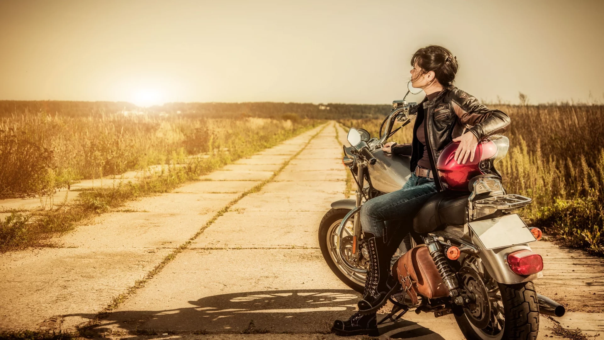 bike, мотоцикл, настроения, брюнетка, байк, девушка