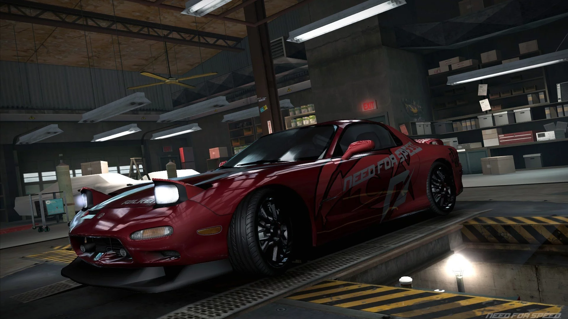 need for speed world, тюнинг, гараж, mazda rx7