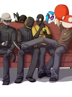 daft punk, guy-manuel de homem-christo, thomas bangalter, deadmau5, joel thomas zimmerman