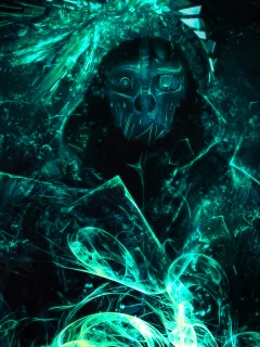 абстракции, видеоигра, dishonored, маска