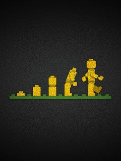 минимализм, конструктор, эволюция, lego