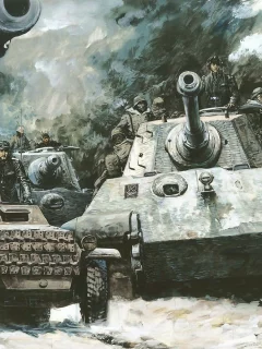 танки, тигр 2, тяжелые, королевский тигр, немецкие, tiger ii