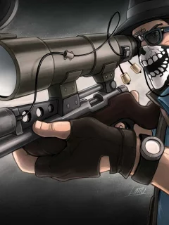 sovereign, team fortress 2, tf 2, винтовка, прицел, снайпер, sniper