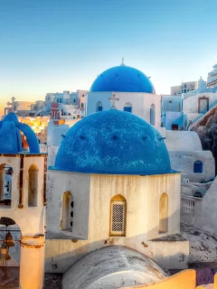 санторини, греция, santorini, oia, greece, вечер, ия, город