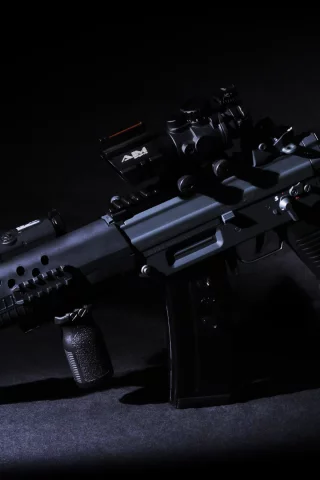 полумрак, автомат, sig 552