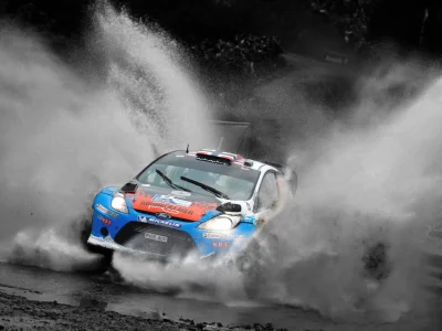 авто, гонка, rally, ford, передок, ралли, wrc, спорт, fiesta