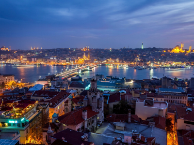 t__rkiye, стамбул, istanbul, турция, город, turkey, вечер, панорама