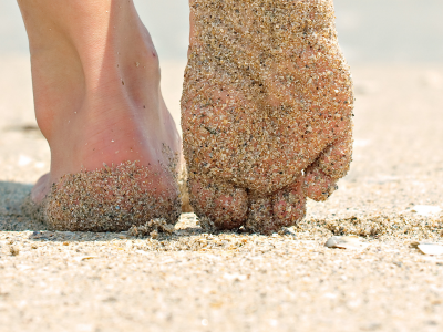 пятки. песок. макро, девушка, настроения, ноги, пляж