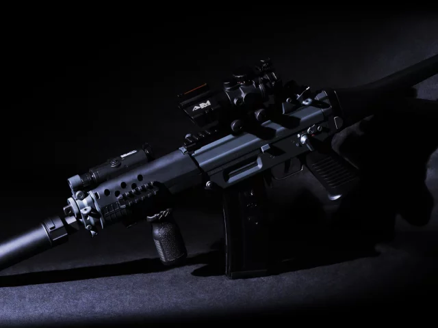 полумрак, автомат, sig 552
