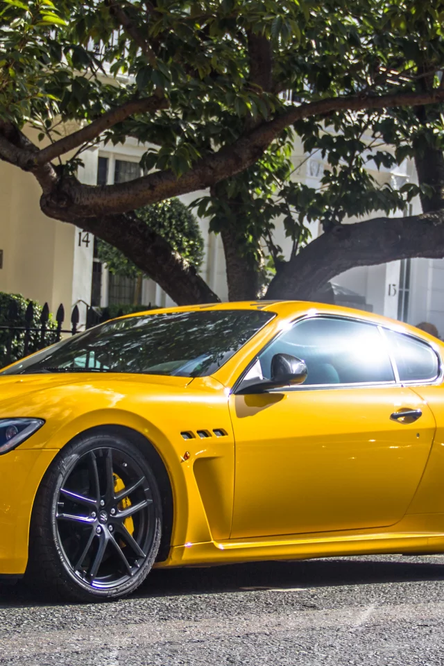 грантуризмо, granturismo, мазерати, maserati, yellow, суперкар