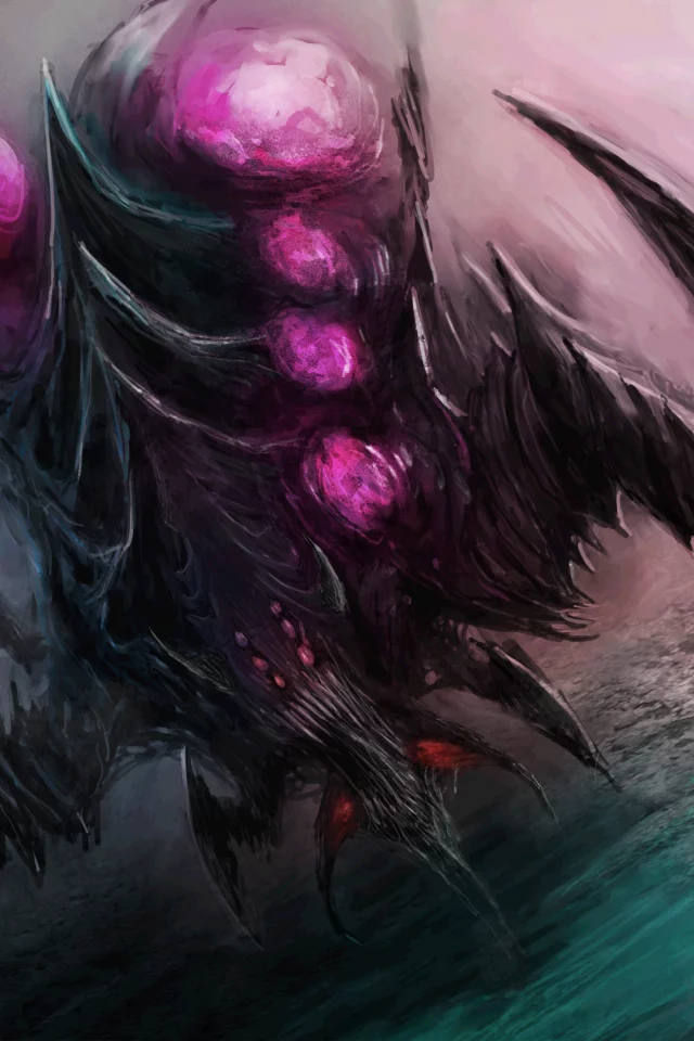 паук, by cloudminedesign, монстр, арт, фантастика, zerg