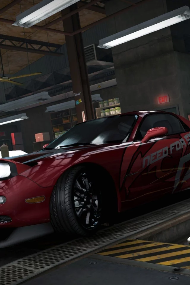 need for speed world, тюнинг, гараж, mazda rx7