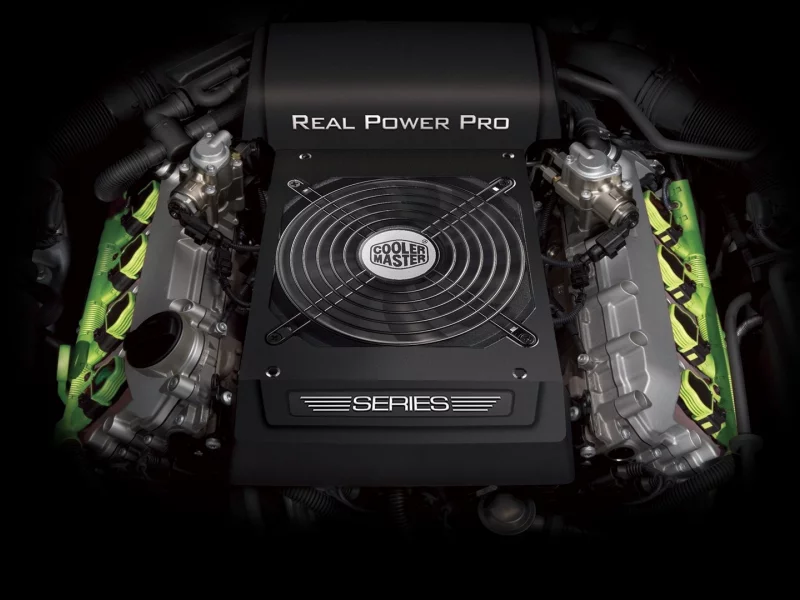 блок питания, real power pro, v8, amd, бп, двигатель, cooler master