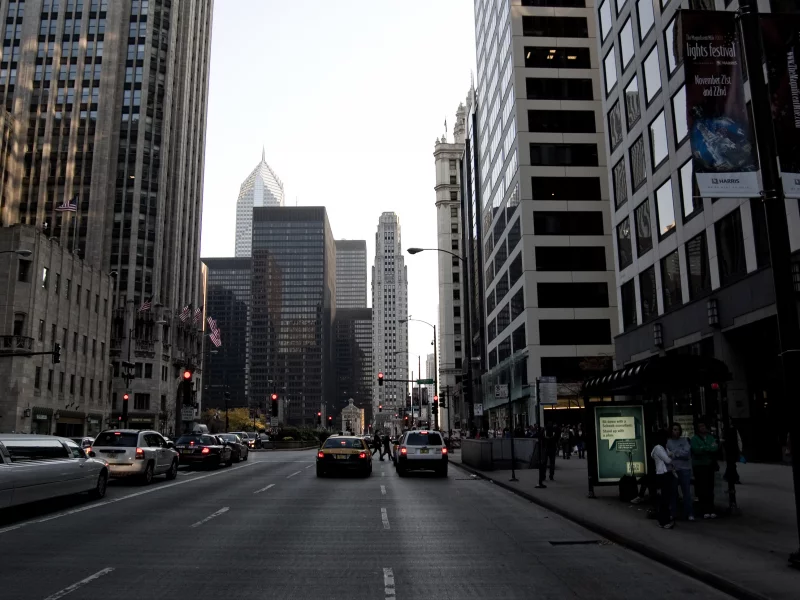 америка, здания, небоскребы, chicago, чикаго, сша, высотки