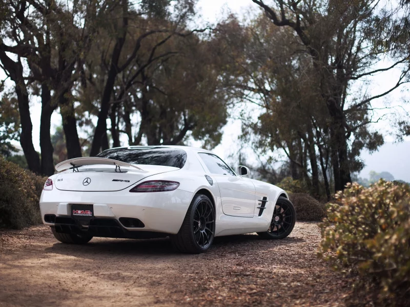 mercedes benz, слс амг, white, мерседес бенц, sls amg, белый