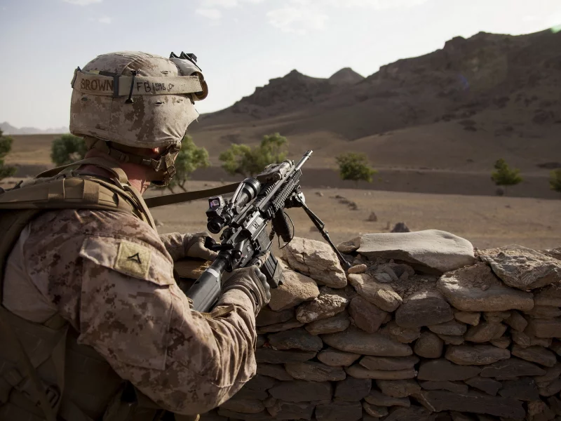 солдат, united states marine corps, оружие