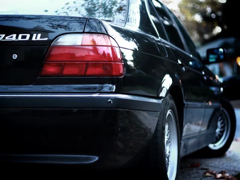 фары, бумер, e38, семёрка, bmw 740, бампер