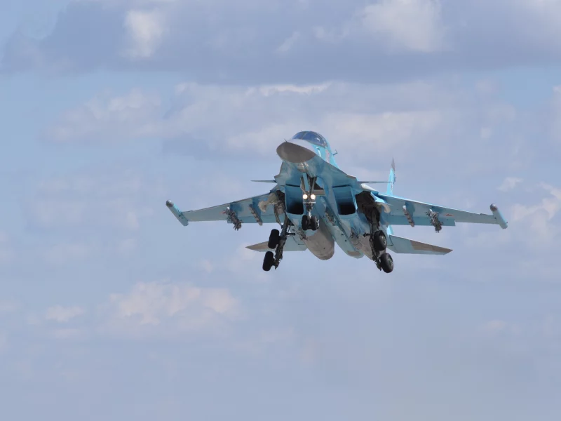 фронтовой, fullback, посадка, бомбардировщик, су 34, шасси