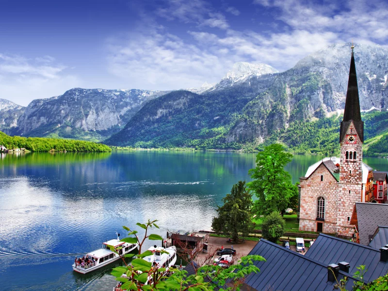 salzkammergut, зальцкаммергут, дахштайн, __sterreich, hoher dachstein