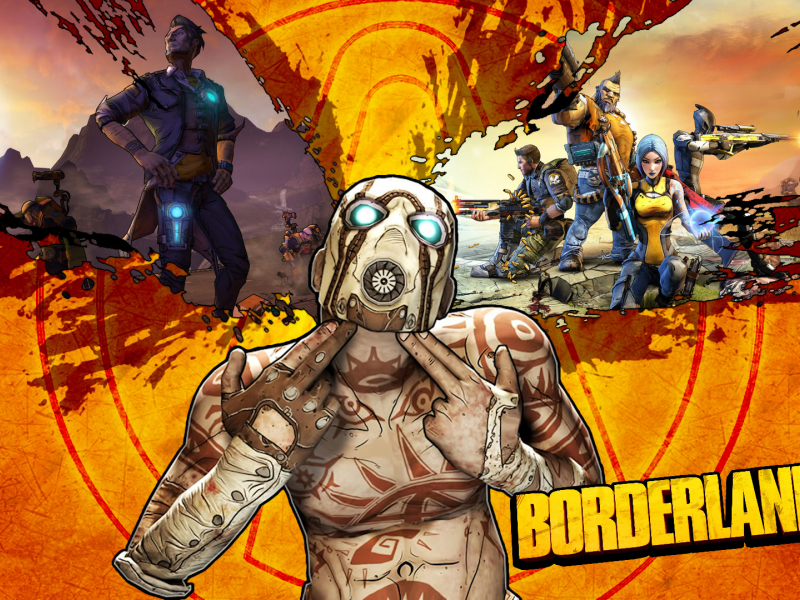 выстрел, жест, borderlands 2, hyperion, the psycho