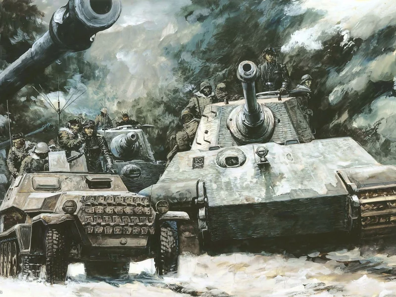 танки, тигр 2, тяжелые, королевский тигр, немецкие, tiger ii