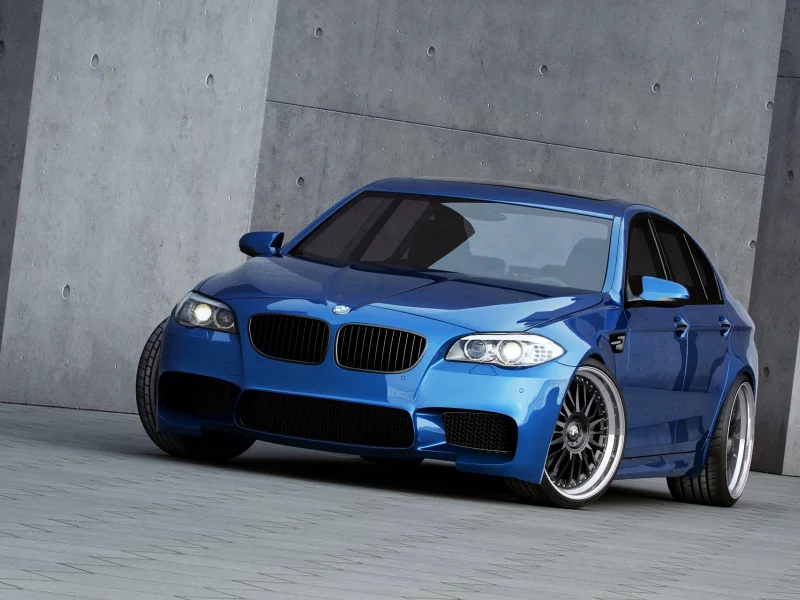 чёрные, bmw, m5, тонированный, f10, black, синий, blue, wheels, бмв