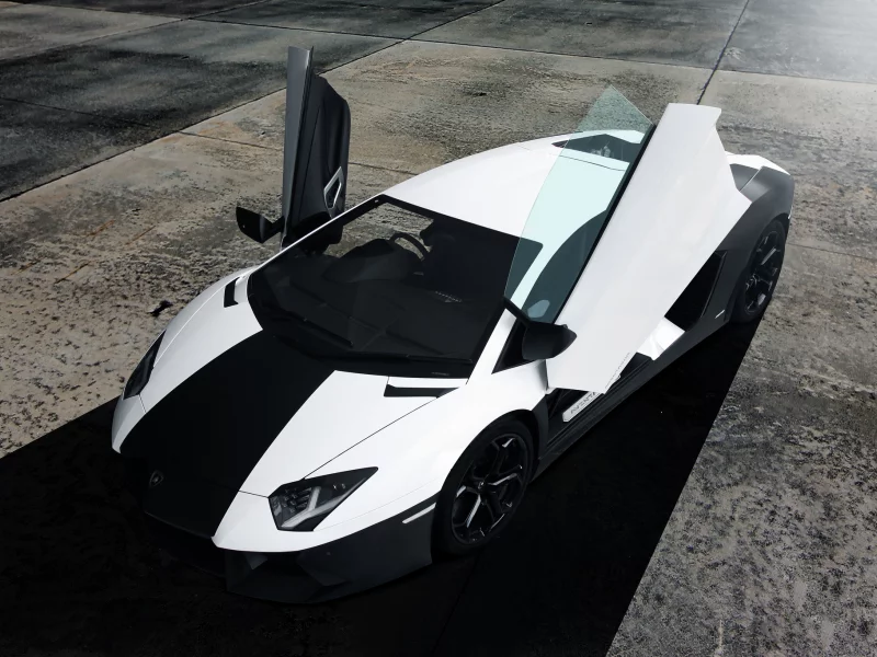 lamborghini, black, авентадор, перед, white, ламборгини, aventador, front