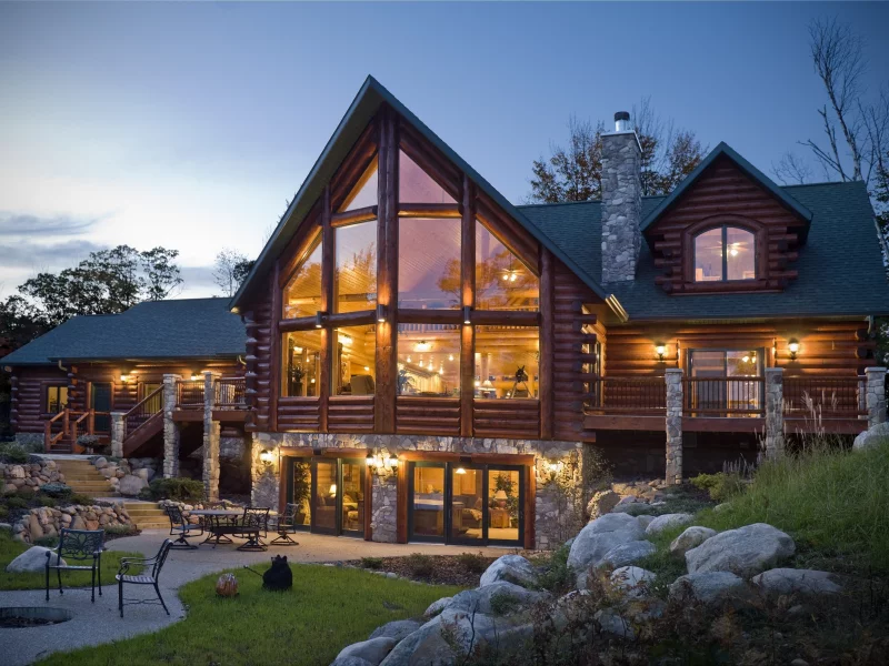 exterior, interior, дерево, стол, камень, дом, house, home, экстерьер