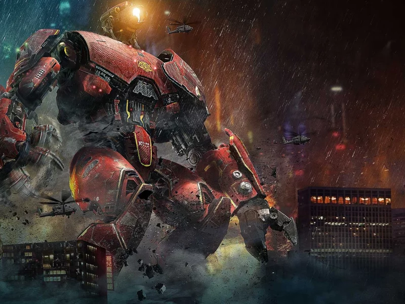 pacific rim, crimson typhoon, китайский робот, тихоокеанский рубеж