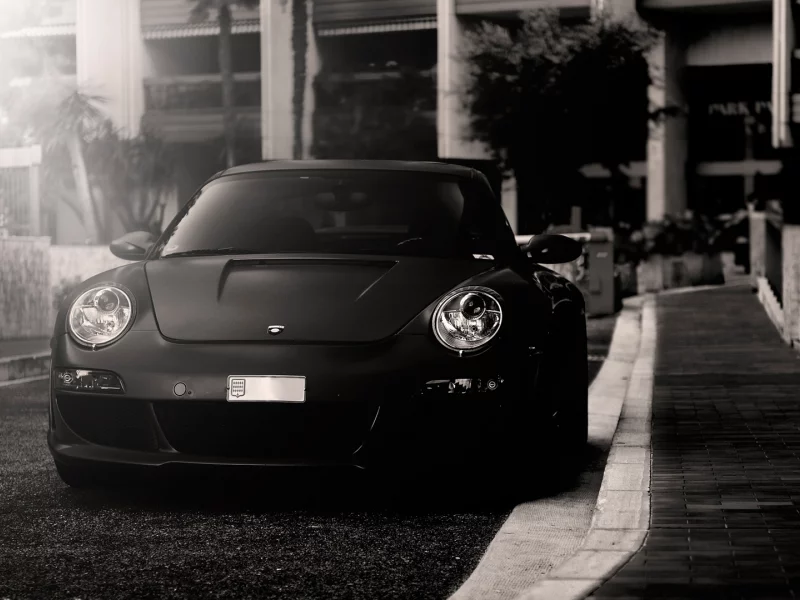 чб, porsche 911, порше, autowalls
