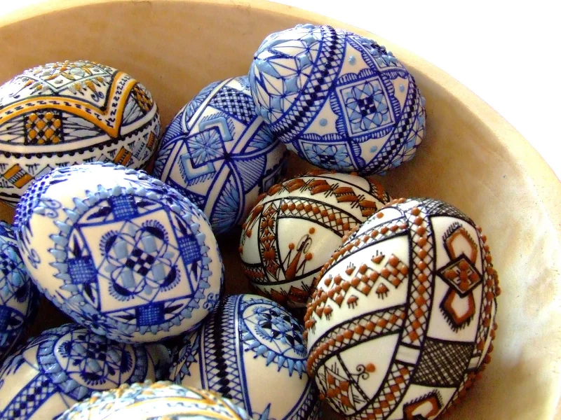 яйца, блюдце, праздник