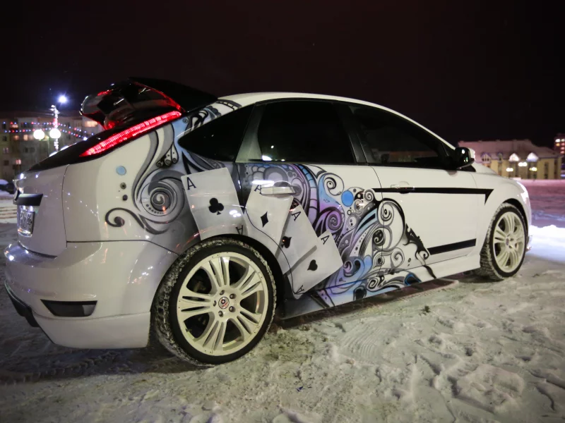 аэрография, ford, карты