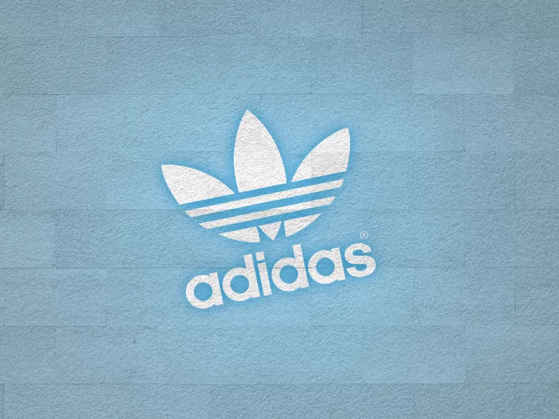 фирма, логотип, adidas